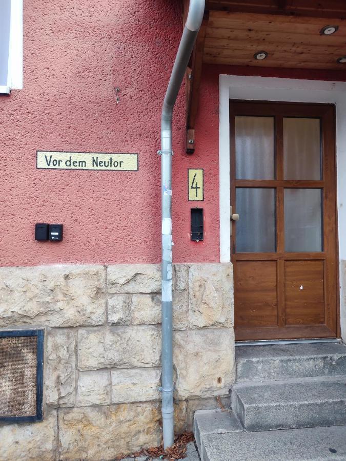 Alter Bahnhof Am Paradies Jena Buitenkant foto